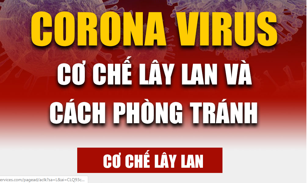 Virus Corona cơ chế lây lan và cách phòng tránh 