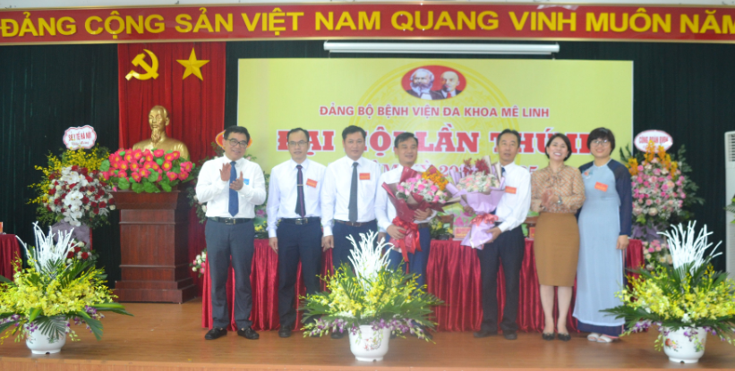 BỆNH VIỆN ĐA KHOA HUYỆN MÊ LINH TỔ CHỨC THÀNH CÔNG ĐẠI HỘI ĐẢNG BỘ LẦN THỨ II, NHIỆM KỲ 2020-2025