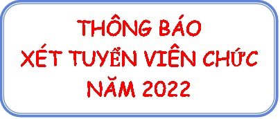 Phiếu Đăng Ký Dự Tuyển Viên Chức