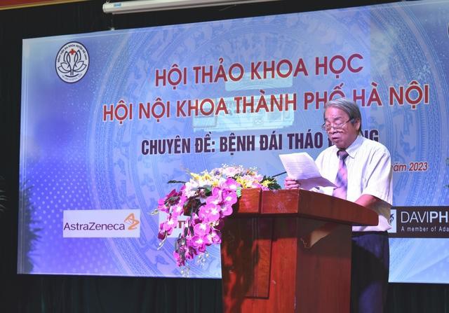 Hội Nội khoa thành phố Hà Nội tổ chức hội thảo khoa học về Bệnh đái tháo đường