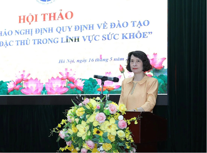 Phải tiếp tục xây dựng hoàn thiện thể chế về đào tạo nhân lực y tế