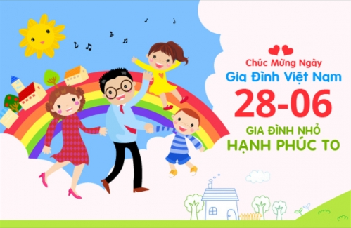 CHÚC MỪNG NGÀY GIA ĐÌNH VIỆT NAM 28/06