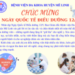 BỆNH VIỆN ĐA KHOA HUYỆN MÊ LINH TRI ÂN NGÀY QUỐC TẾ ĐIỀU DƯỠNG