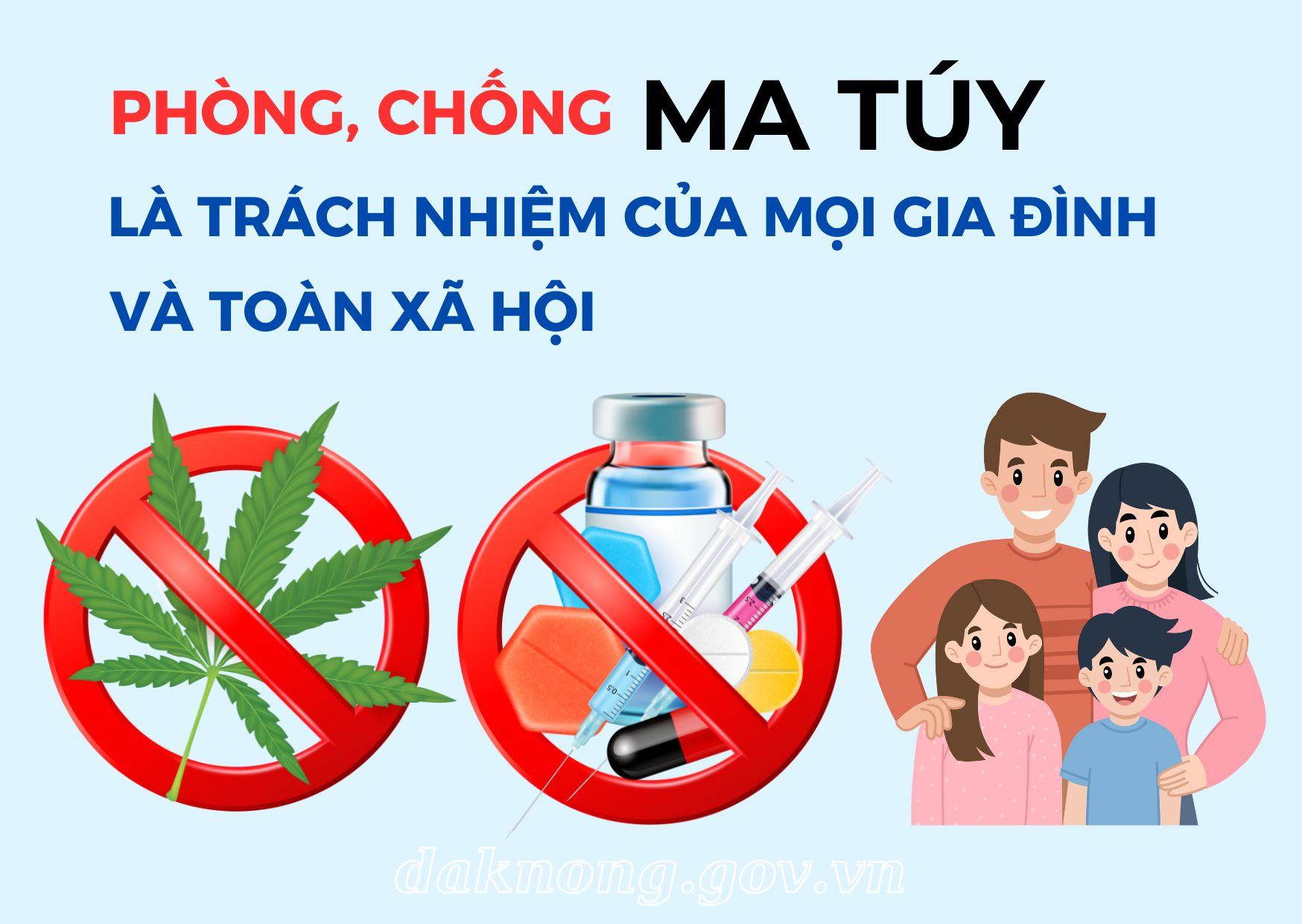 Hưởng ứng Ngày thế giới và Ngày toàn dân phòng chống ma túy (26/6)