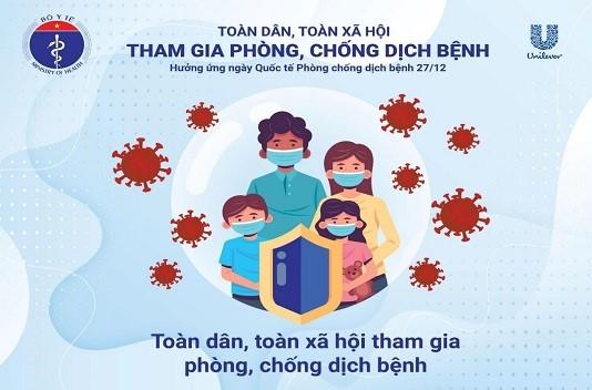 HƯỞNG ỨNG NGÀY QUỐC TẾ PHÒNG, CHỐNG DỊCH BỆNH 27/12