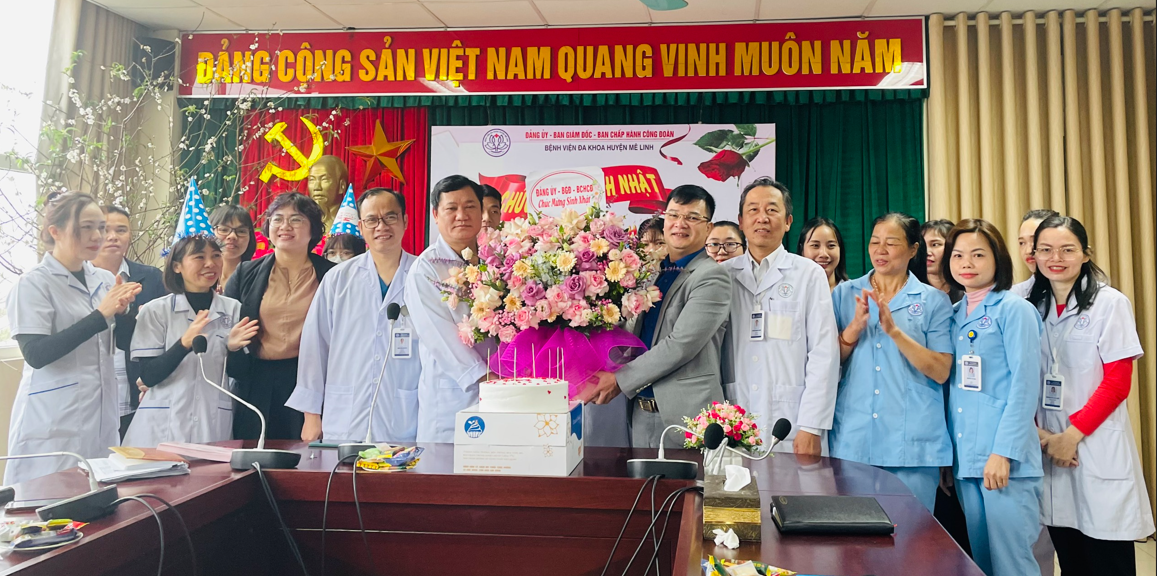 CHÚC MỪNG SINH NHẬT CÁN BỘ BỆNH VIỆN THÁNG 03/2024