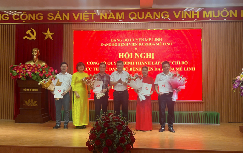 ĐẢNG BỘ BỆNH VIỆN ĐA KHOA HUYỆN MÊ LINH TỔ CHỨC CHUỖI SỰ KIỆN CHUẨN BỊ ĐẠI HỘI CHI BỘ TIẾN TỚI ĐẠI HỘI ĐẢNG BỘ TẠI ĐƠN VỊ