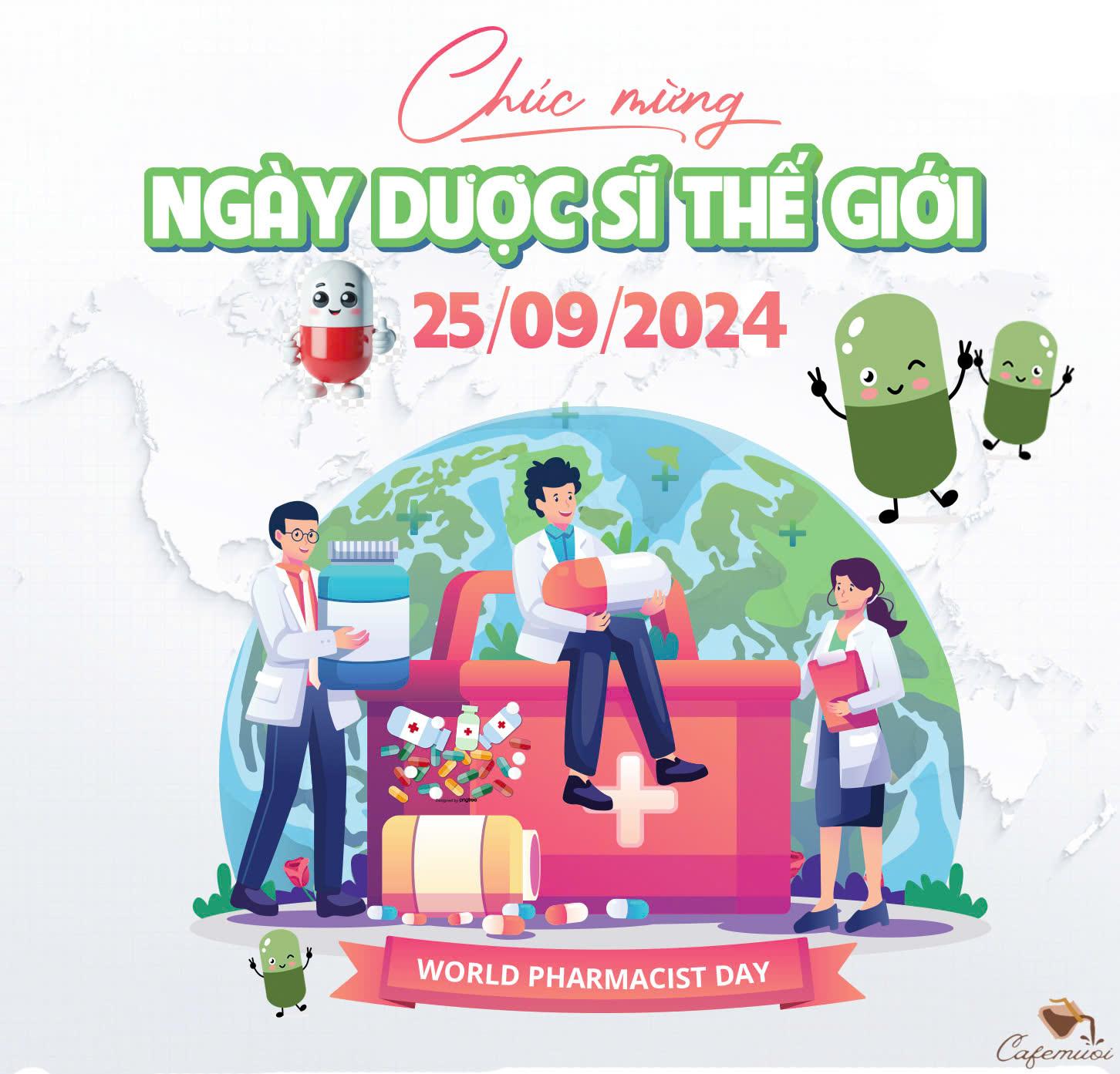 CHÚC MỪNG NGÀY DƯỢC SĨ THẾ GIỚI 25/09