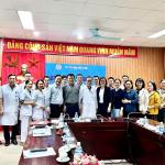 BỆNH VIỆN ĐA KHOA ĐỨC GIANG THĂM VÀ LÀM VIỆC VỚI BỆNH VIỆN ĐA KHOA MÊ LINH TRONG CÔNG TÁC CHỈ ĐẠO TUYẾN