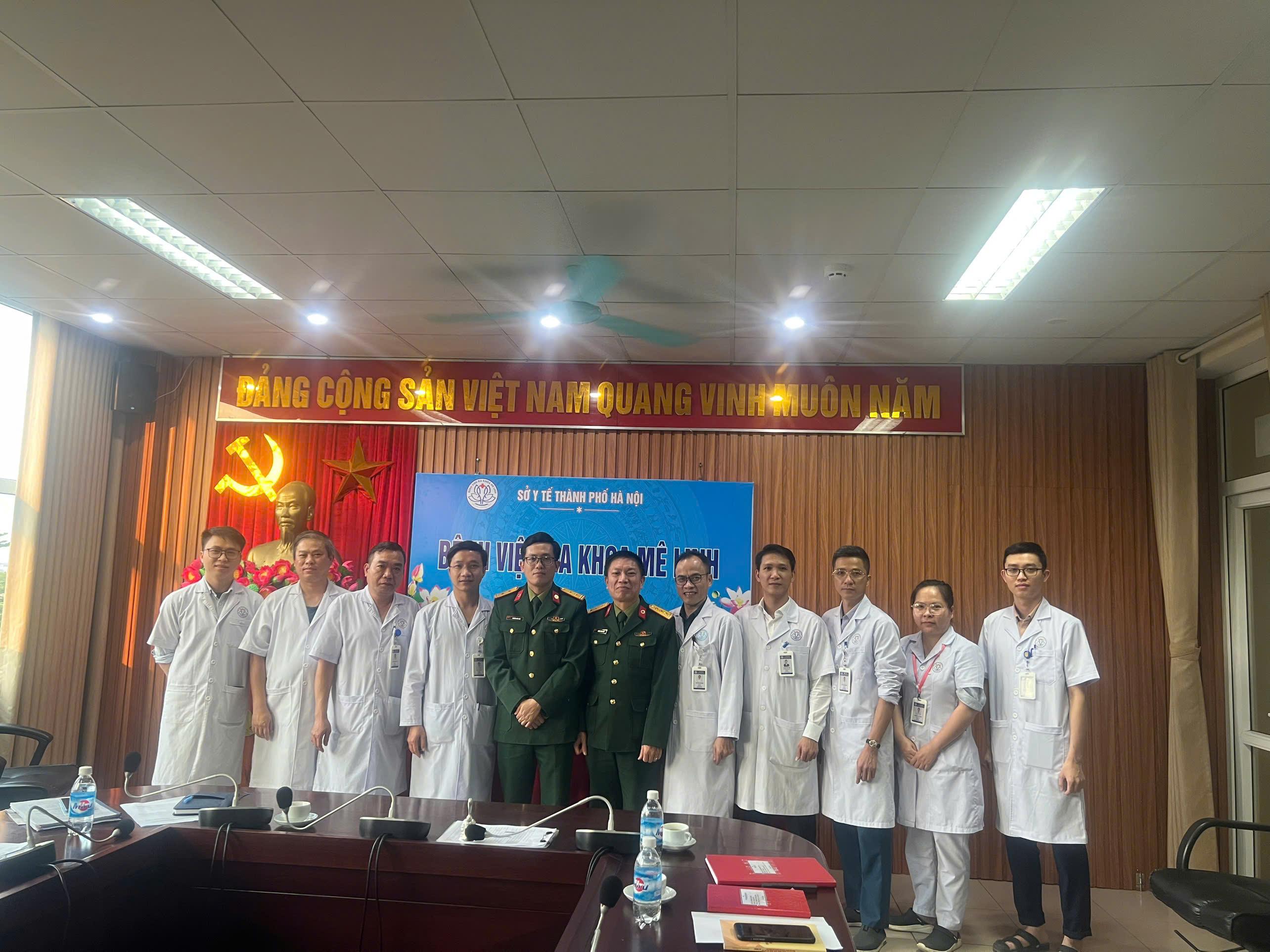 Bệnh viện đa khoa Mê Linh tổ chức tập huấn công tác khám sức khỏe nghĩa vụ quân sự, nghĩa vụ công an năm 2026