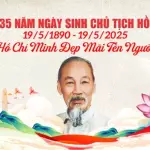 KỶ NIỆM NGÀY SINH CHỦ TỊCH HỒ CHÍ MINH (19/5/1890 – 19/5/2025) NGƯỜI LÀ NGUỒN CẢM HỨNG LỚN CHO CÁN BỘ BỆNH VIỆN ĐA KHOA HUYỆN MÊ LINH