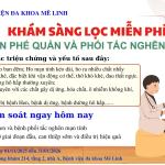 |MIỄN PHÍ 100%| KHÁM & TƯ VẤN MIỄN PHÍ BỆNH PHỔI TẮC NGHẼN MẠN TÍNH (COPD) & HEN PHẾ QUẢN