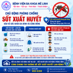 CHỦ ĐỘNG PHÒNG, CHỐNG SỐT XUẤT HUYẾT – BẢO VỆ SỨC KHỎE BẢN THÂN, GIA ĐÌNH VÀ CỘNG ĐỒNG