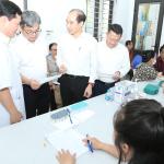 BỆNH VIỆN ĐA KHOA MÊ LINH THAM GIA KHÁM SỨC KHỎE TOÀN DÂN TẠI XÃ TIẾN THẮNG