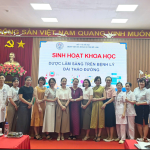 TỔ CHỨC THÀNH CÔNG CHƯƠNG TRÌNH SINH HOẠT KHOA HỌC VỀ DƯỢC LÂM SÀNG TRONG ĐIỀU TRỊ BỆNH ĐÁI THÁO ĐƯỜNG
