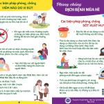 CHỦ ĐỘNG PHÒNG CHỐNG DỊCH BỆNH MÙA HÈ