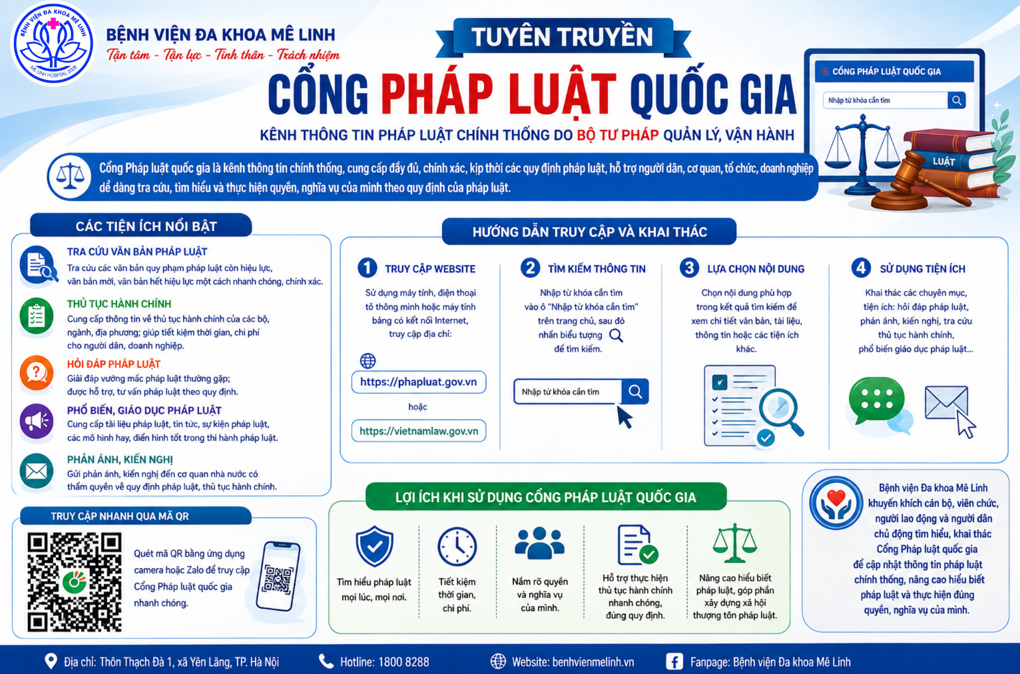 GIỚI THIỆU CỔNG PHÁP LUẬT QUỐC GIA – KÊNH THÔNG TIN PHÁP LUẬT CHÍNH THỐNG, THUẬN TIỆN CHO NGƯỜI DÂN