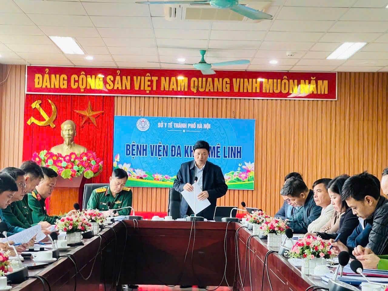 BỆNH VIỆN ĐA KHOA MÊ LINH TỔ CHỨC HỘI NGHỊ TRIỂN KHAI KẾ HOẠCH HIỆP ĐỒNG KHÁM SỨC KHỎE NVQS & NVCA NĂM 2026